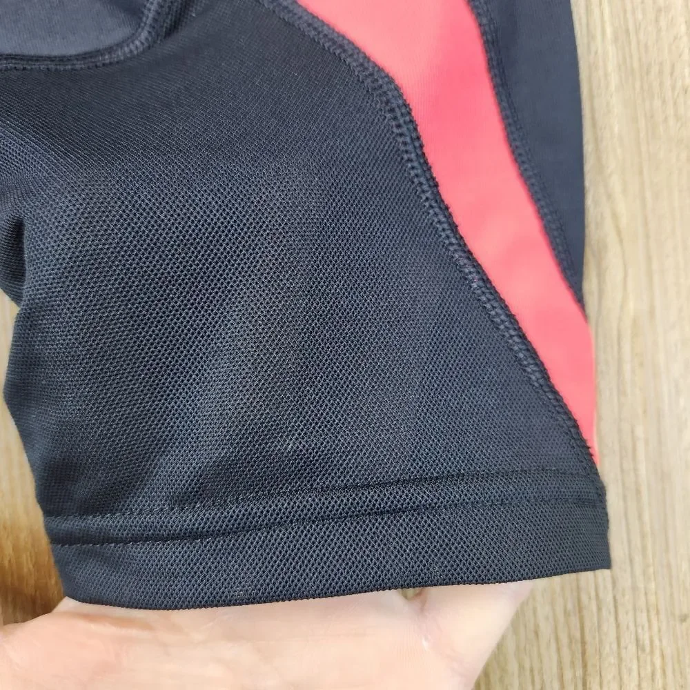 ☔️🔺️Nike Black & Coral Cropped Running Athletic Pants Small